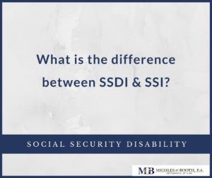 SSDI vs. SSI